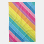 Regenboogstrips Theedoek (Verticaal)