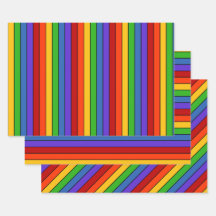 Regenboogstrips Verticaal horizontaal diagonaal