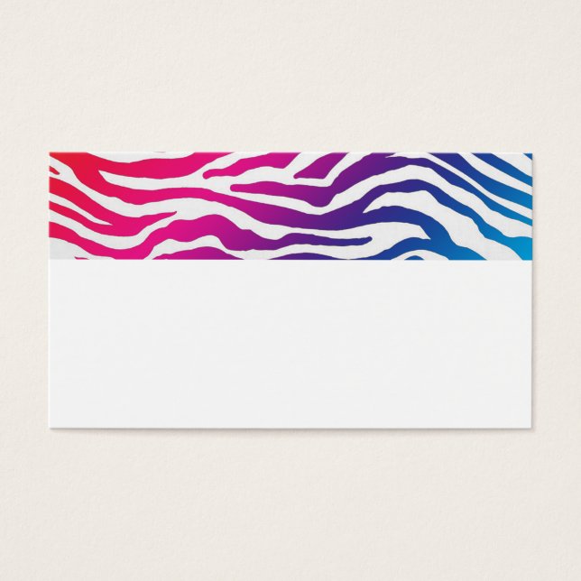 Regenboogstrips Visitekaartjes (Voorkant)