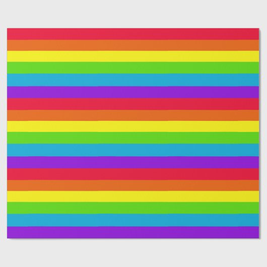 Regenboogstrips voor het ompakken van papier (Vlak)