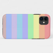 Regenboogstrips voor pasteelkleuren Case-Mate iPhone case (Achterkant (horizontaal))