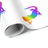 Regenboogstrips voor salamander cadeaupapier (Rol Hoek)