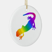 Regenboogstrips voor salamander keramisch ornament (Rechts)