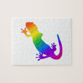 Regenboogstrips voor salamander legpuzzel (Horizontaal)