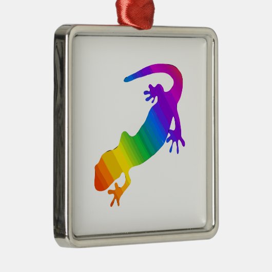 Regenboogstrips voor salamander metalen ornament (Rechts)