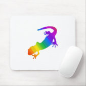 Regenboogstrips voor salamander muismat (Met muis)