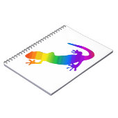 Regenboogstrips voor salamander notitieboek (Linkerzijde)