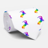 Regenboogstrips voor salamander stropdas (Opgerold)