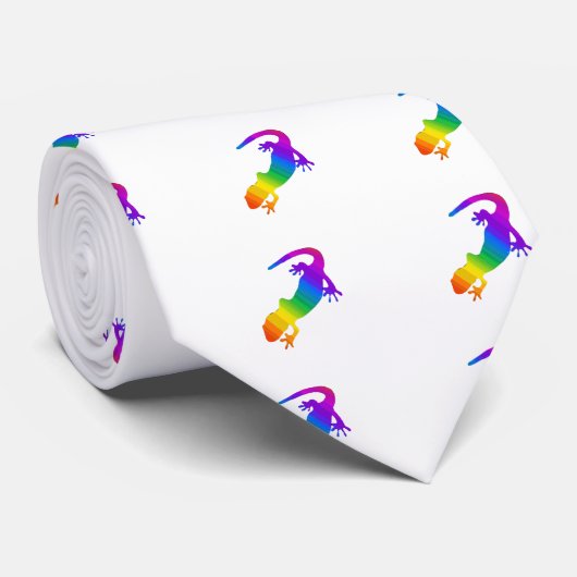 Regenboogstrips voor salamander stropdas (Opgerold)