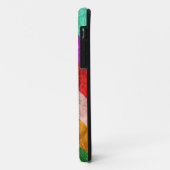 regenboogstrips wandafbeelding 2 Case-Mate iPhone case (Achterkant/links)
