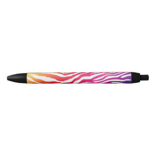 Regenboogstrips Zwarte Inkt Pen