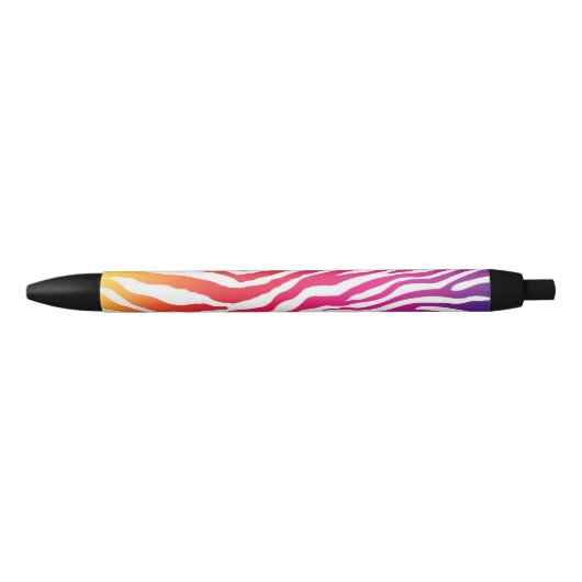 Regenboogstrips Zwarte Inkt Pen (Voorkant)