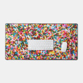 Regenboogstrooisel Bureaumat (Keyboard & Muis)