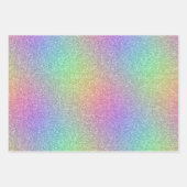 Regenboogstrooiselpapier voor het ompakken van reg inpakpapier vel (Voorkant 3)