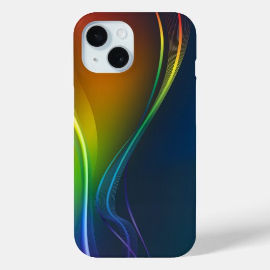 Regenboogstroom Abstract Case-Mate iPhone Case (Achterkant)