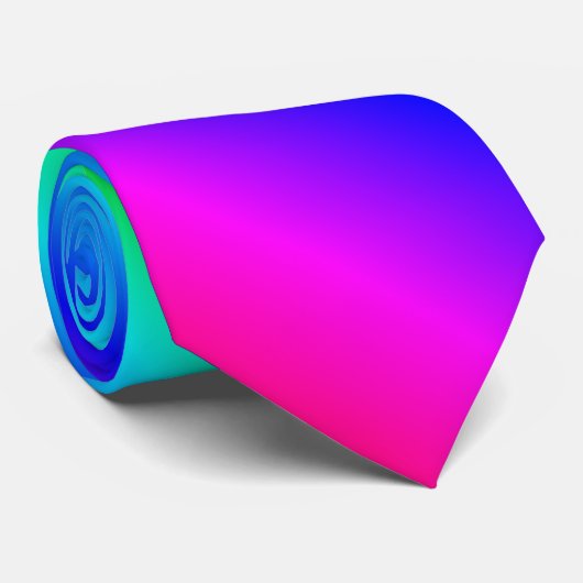 RegenboogStropdas Stropdas (Opgerold)