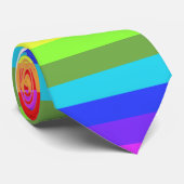 Regenboogstropdas Stropdas (Opgerold)