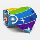 Regenboogstropdas Stropdas (Opgerold)