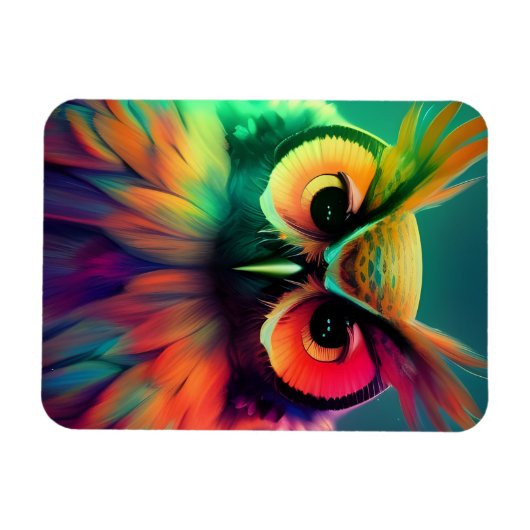 Regenboogstruik Magneet (Horizontaal)