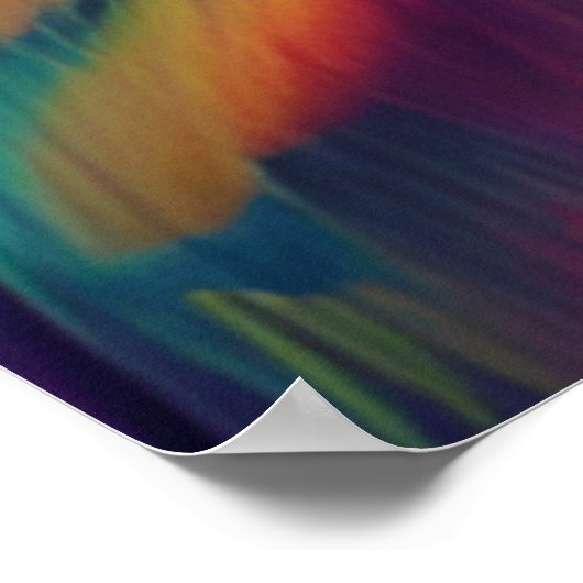 Regenboogstruik Poster (Hoek)