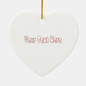 RegenboogSurf Keramisch Ornament (Achterkant)