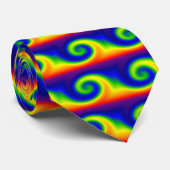 RegenboogSurf Stropdas (Opgerold)