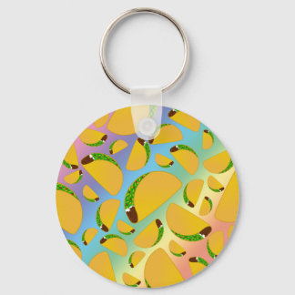 Regenboogtacos Sleutelhanger