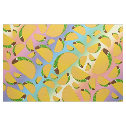 Regenboogtacos Stof (Yard (91,4 cm))