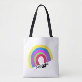 Regenboogtas Tote Bag (Voorkant)