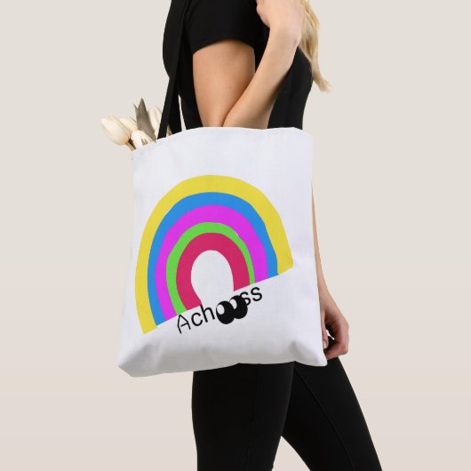 Regenboogtas Tote Bag (Dichtbij)