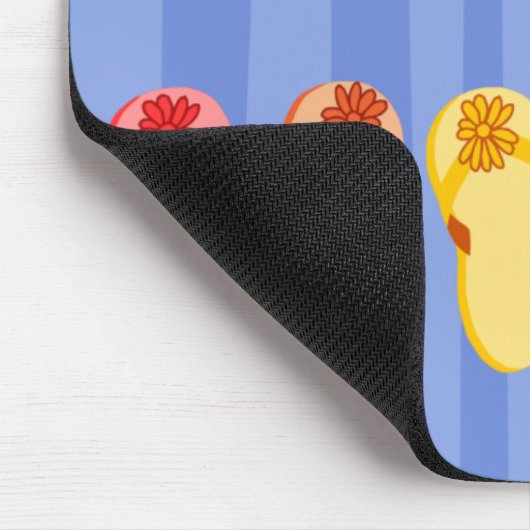 RegenboogTeenslippers Muismat (Hoek)