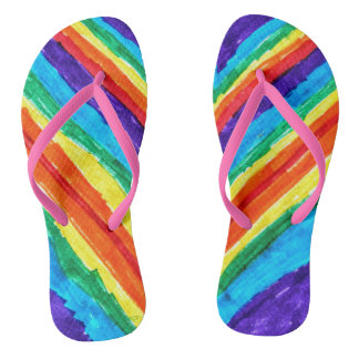 RegenboogTeenslippers Teenslippers