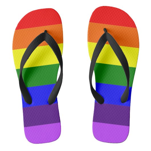 RegenboogTeenslippers Teenslippers (Voetbed)