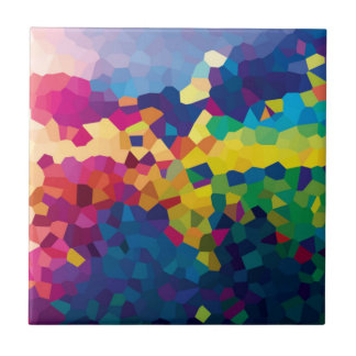 Regenboogtegels Tegeltje