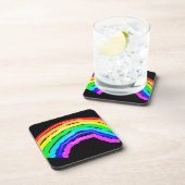 Regenboogtekening Bier Onderzetter (Rechterzijde)