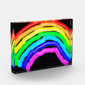 Regenboogtekening Fotoblokken (Links)