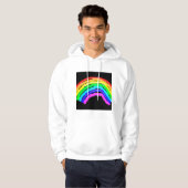 Regenboogtekening Hoodie (Voorkant volledig)