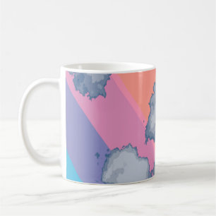 Regenboogtekening Koffiemok