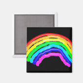 Regenboogtekening Magneet (Voorkant / Achterkant)