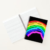 Regenboogtekening Notitieboek (Binnen)