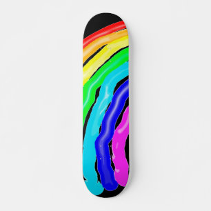 Regenboogtekening Persoonlijk Skateboard