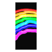 Regenboogtekening Reclamekaart (Achterkant)