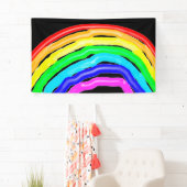 Regenboogtekening Spandoek (Insitu)