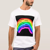 Regenboogtekening T-shirt (Voorkant)