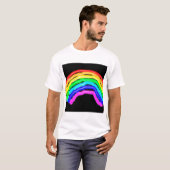 Regenboogtekening T-shirt (Voorkant volledig)