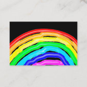 Regenboogtekening Visitekaartje (Achterkant)