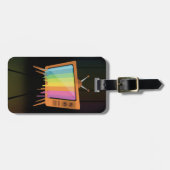 Regenboogtelevisie Bagagelabel (Voorkant horizontaal)