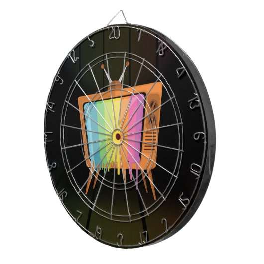 Regenboogtelevisie Dartbord (Voorkant Rechts)