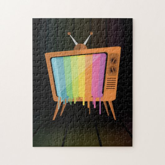 Regenboogtelevisie Legpuzzel (Verticaal)