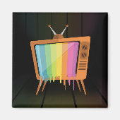 Regenboogtelevisie Magneet (Voorkant)
